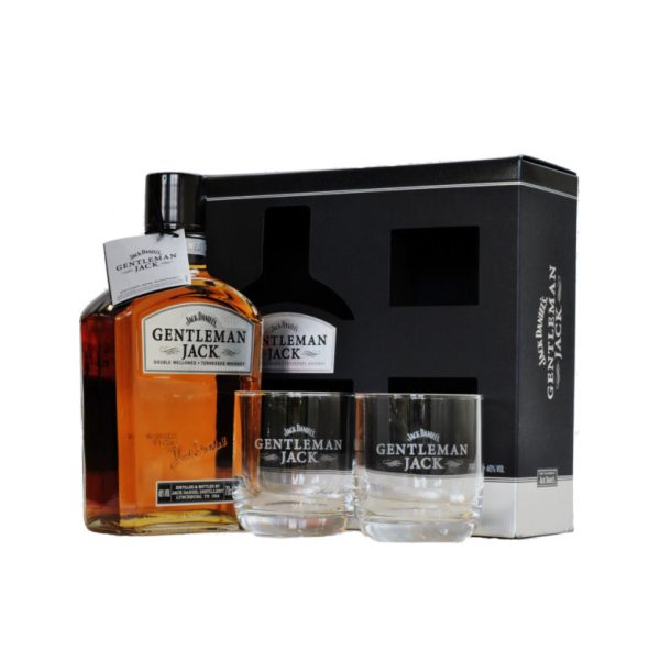 Whisky Jack Daniels Gentleman Jack - gift box + 2 čaše - Image 2