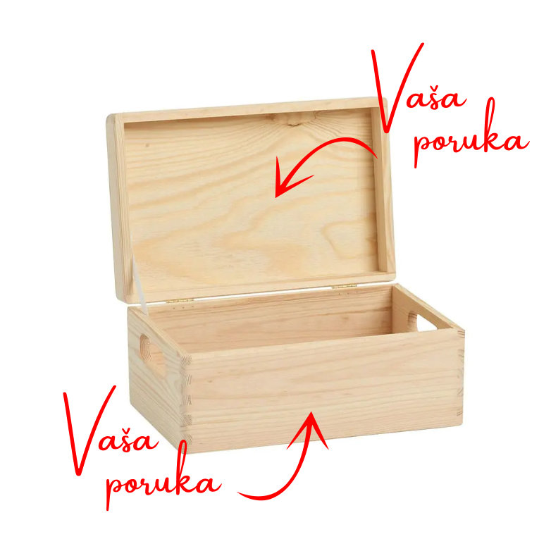 Drvena kutija 30-20-14 - Slika 2